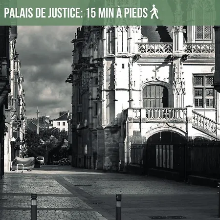 La Maison Des Plantes, Charmante, Atypique Et Cosy Pour 4 Personnes Avec Parking Et Jardin Nyaraló Rouen