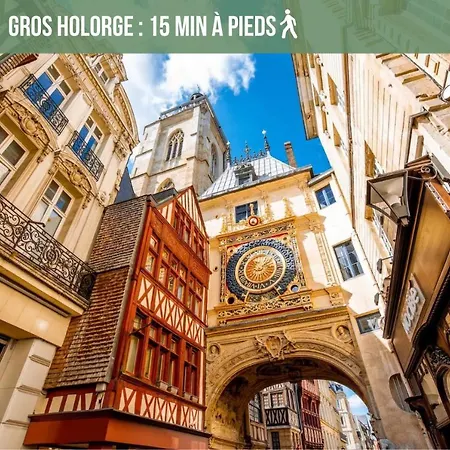 Casa de Férias La Maison Des Plantes, Charmante, Atypique Et Cosy Pour 4 Personnes Avec Parking Et Jardin *