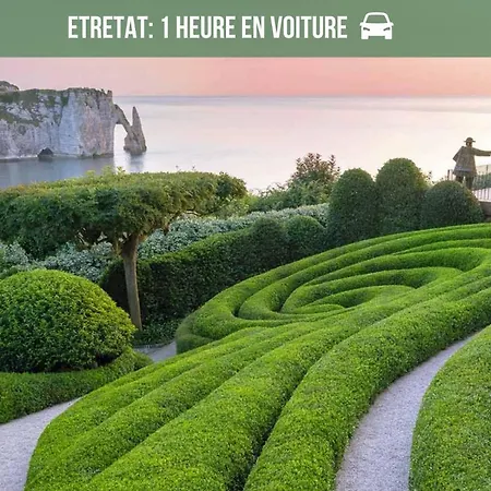 Nyaraló La Maison Des Plantes, Charmante, Atypique Et Cosy Pour 4 Personnes Avec Parking Et Jardin Rouen